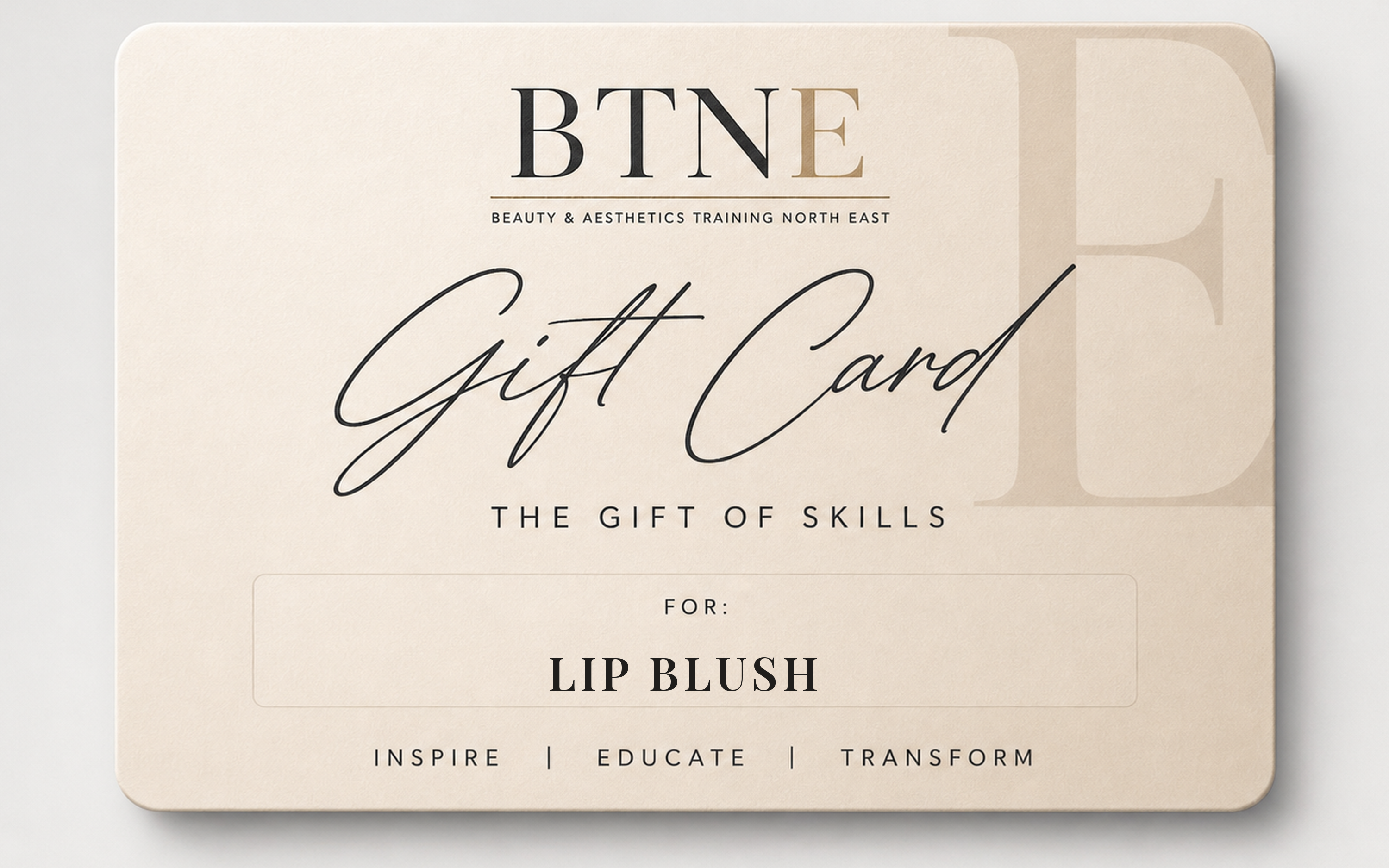 Lip Blush Gift Card